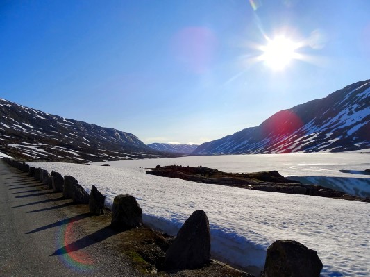 Eissee Langvatnet am Strynefjellet. (19.07.2017) 