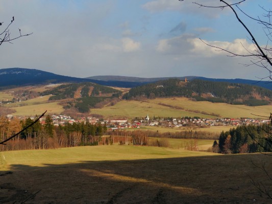 Blick auf Mährisch-Rothwasser (01.04.2012)