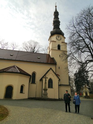 Dreifaltigkeitskirche in Neutitschein (03.04.2012)