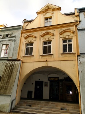 Haus meiner Radkovsky-Urgroßeltern in Neutitschein (03.04.2012)