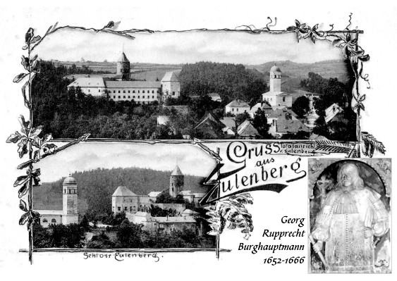 Die alte Burg vor der Zerstörung 1945