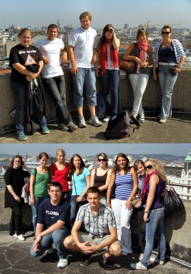 Auf dem Dach des Haus des Meeres (08.09.2009)