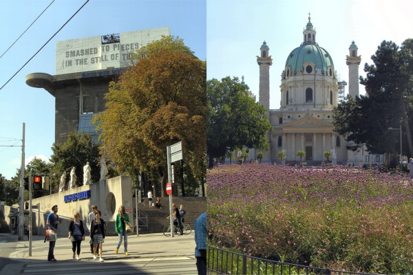 Haus des Meeres und Karlskirche (08.09.2009)