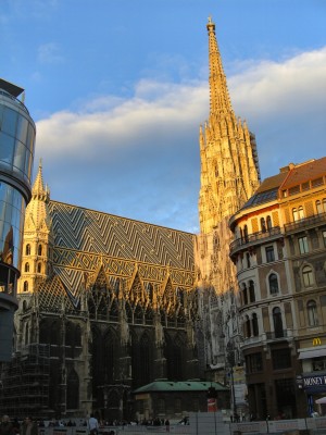 Stephansdom am Abend (05.09.2009)