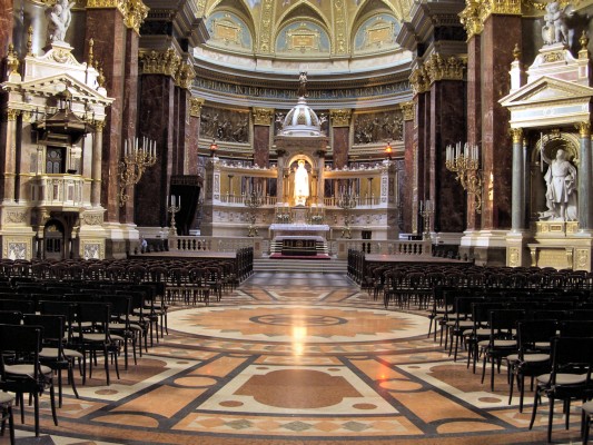 In der Stephans-Basilika (11.09.2009)