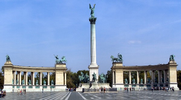 Heldenplatz mit Milleniumsdenkmal (12.09.2009)