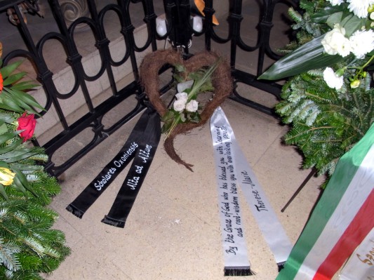 Kranz in der Kaisergruft: ?