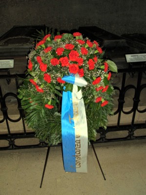 Kranz in der Kaisergruft: ?