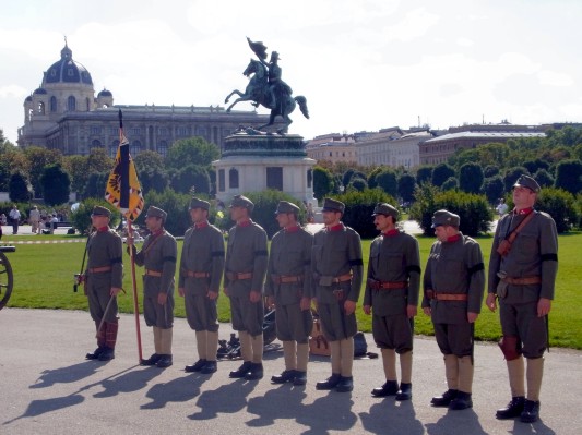 Heldenplatz: k.u.k. Gebirgs-Artillerie-Regiment Kaiser Nr. 14.