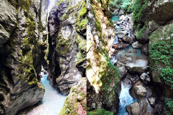 Slowenien: Tolminka-Schlucht (04.07.2012)